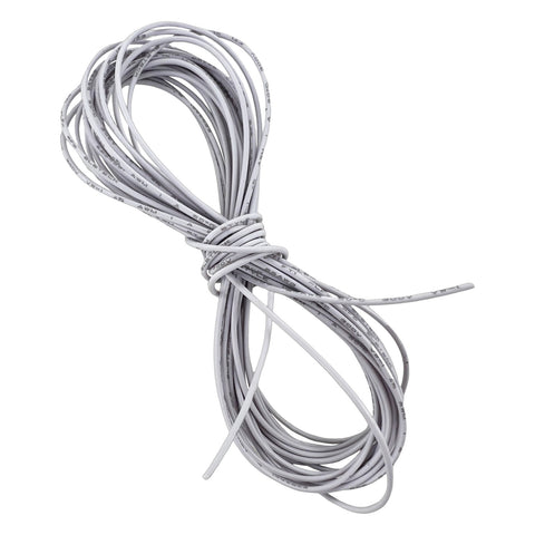 Hookup wire for console repairs & modifications 28 AWG insulated electronic - 5m White | ZedLabz