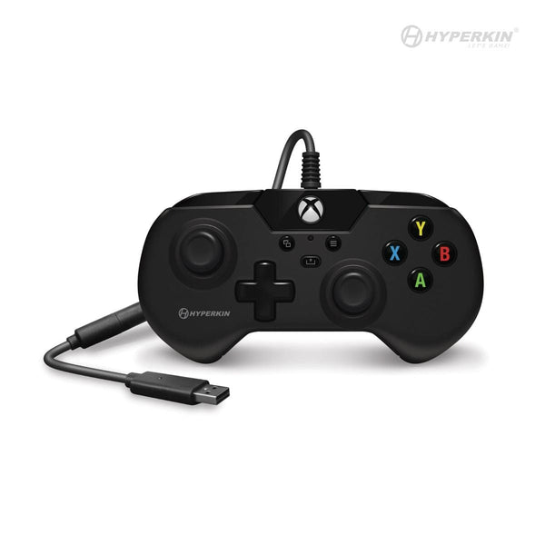 X91 retro style wired controller gamepad for Microsoft Xbox Series X/ Xbox Series S/ Xbox One/ Windows 10/11 PC - Black | Hyperkin