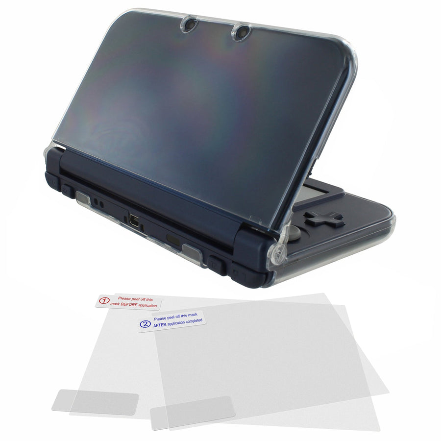 ZedLabz New 3DS XL crystal case & screen protector pack - ZedLabz500034